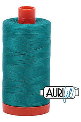 Aurifil Mako 50wt Cotton 1300 m 1422 yd. spool - 4093 Jade